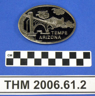 Tempe, Arizona Belt Buckle