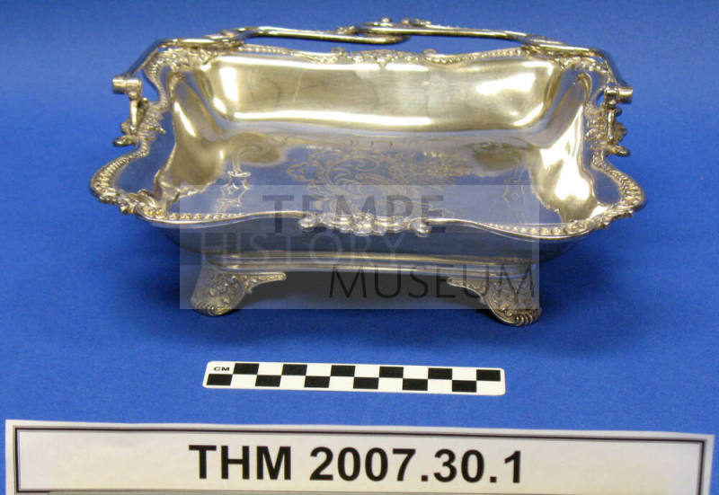 Silver Square Serving Dish