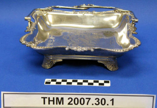 Silver Square Serving Dish