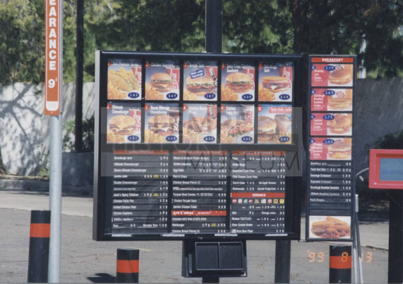Jack In The Box - 3102 South Mill Avenue - Tempe, Arizona