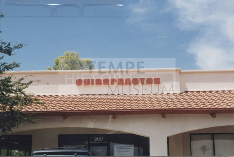 Dr. D. Haaser, Chiropractor - 3107 South Mill Avenue - Tempe, Arizona
