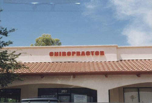 Dr. D. Haaser, Chiropractor - 3107 South Mill Avenue - Tempe, Arizona