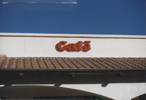 (Café) - 3125 South Mill Avenue - Tempe, Arizona