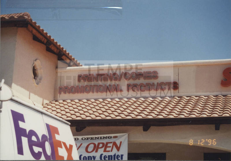 (Copy Center) - 3207 South Mill Avenue - Tempe, Arizona
