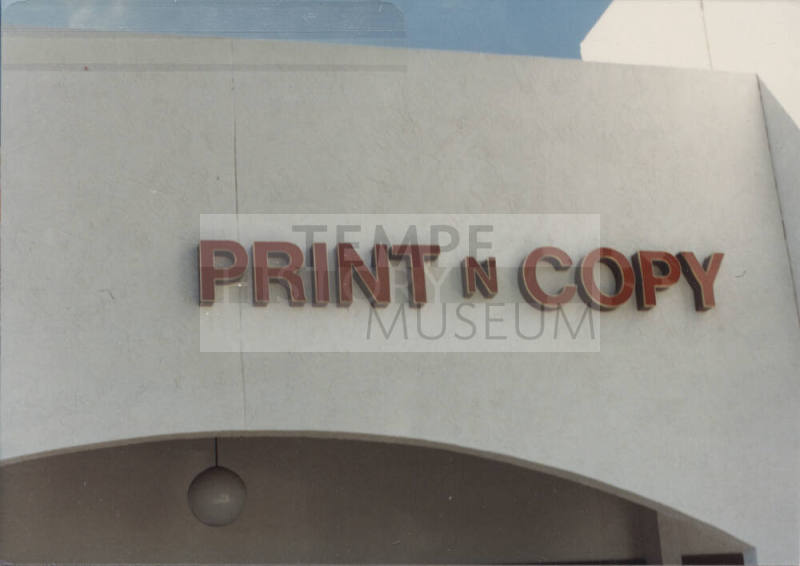 Print N Copy - 3214 South Mill Avenue - Tempe, Arizona