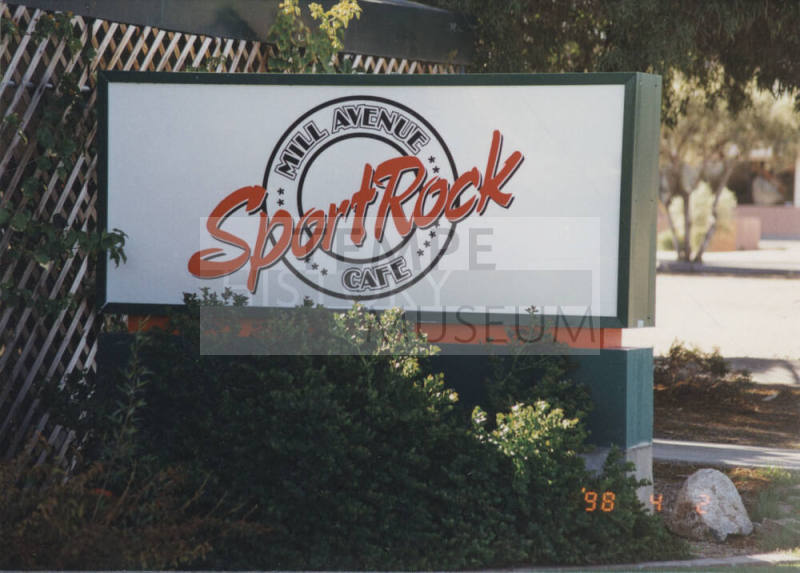 Mill Avenue Sport Rock Café - 3231 South Mill Avenue - Tempe, Arizona