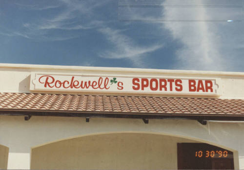 Rockwell's Sports Bar - 3225 South Mill Avenue - Tempe, Arizona