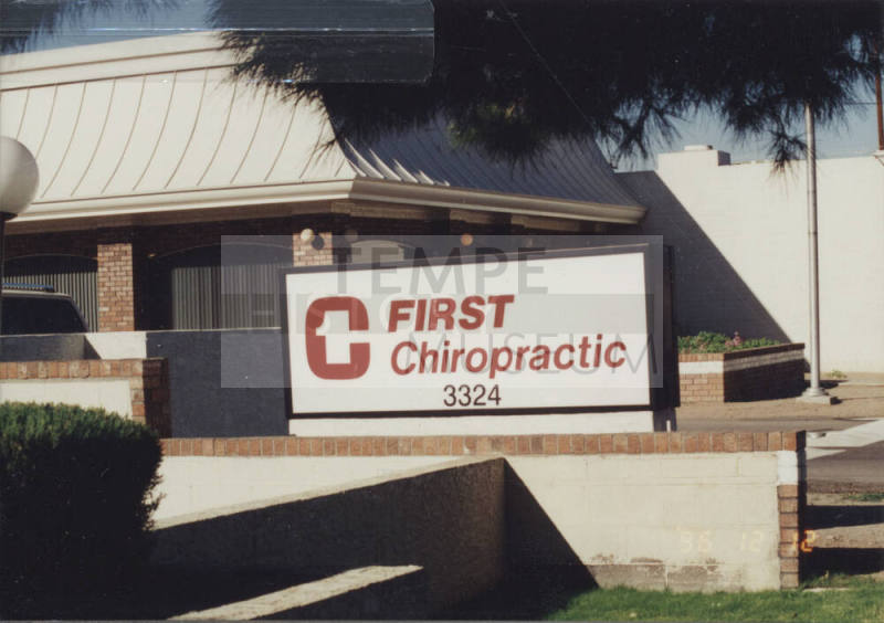 First Chiropractic - 3324 South Mill Avenue - Tempe, Arizona