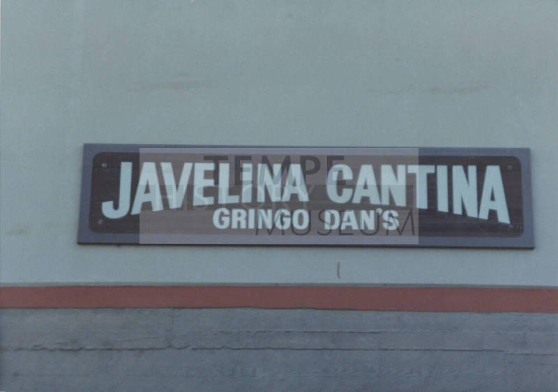 Gringo Dan's Javelina Cantina - 5030 South Mill Avenue - Tempe, Arizona