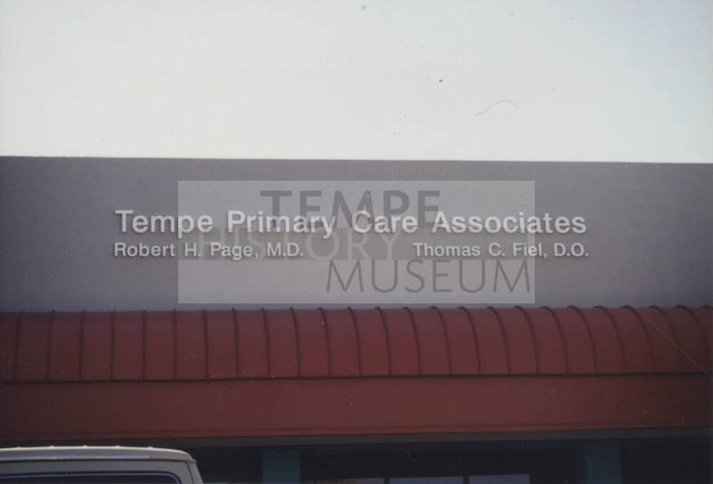 Tempe Primary Care Associates - 5030 South Mill Avenue - Tempe, Arizona