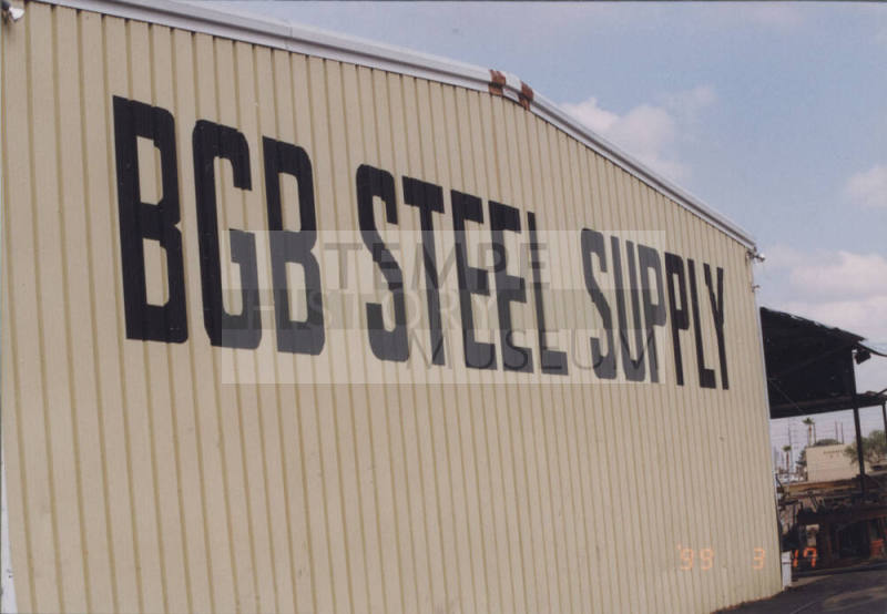 BGB Steel Supply - 903 North Miller Road - Tempe, Arizona