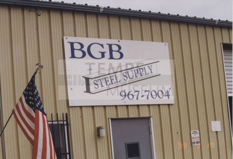 BGB Steel Supply - 903 North Miller Road - Tempe, Arizona