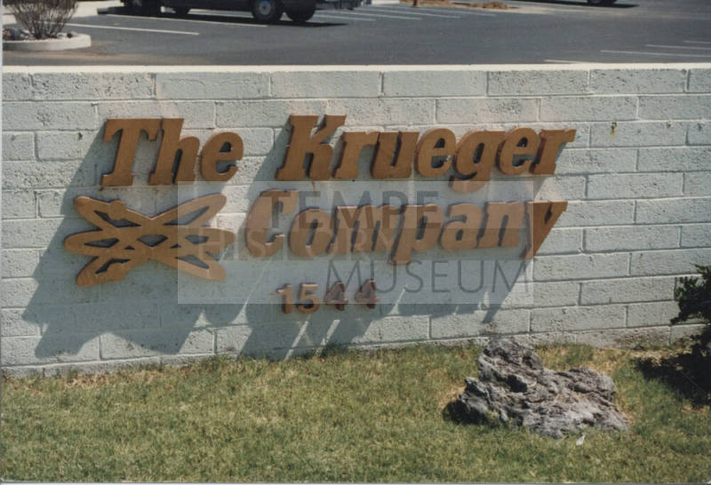 The Krueger Company - 1544 West Mineral Road - Tempe, Arizona