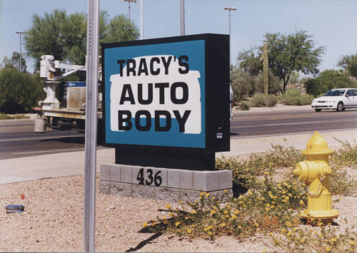 Tracy's Auto Body - 436 West Orion Street - Tempe, Arizona