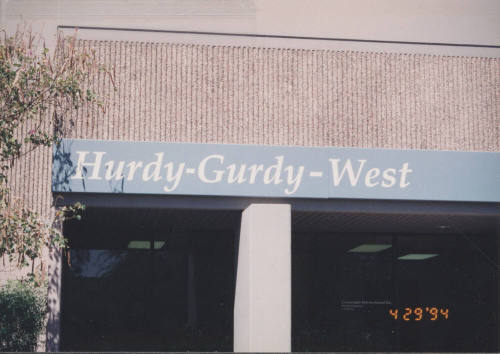 Hurdy-Gurdy West - 1220 South Park Lane - Tempe, Arizona