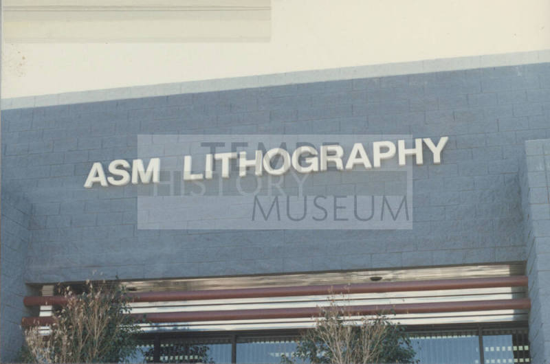 ASM Lithography - 3015 South Park Drive - Tempe, Arizona
