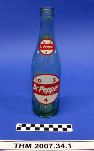 Dr. Pepper Bottle, 12 Ounce Size