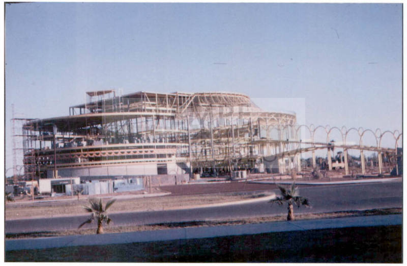 Photographic Print - Gammage Auditorium Under Construction