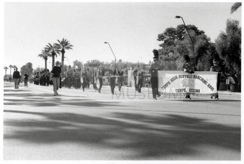 2004 Tempe Veterans' Day Parade, Tempe High School Marching Band
