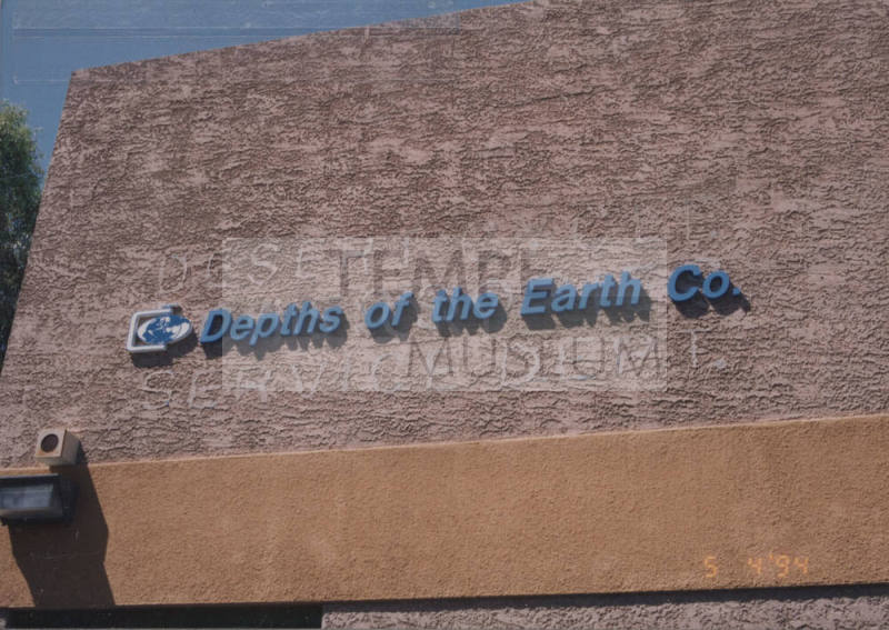 Depths of the Earth Company - 738 South Perry Lane - Tempe, Arizona