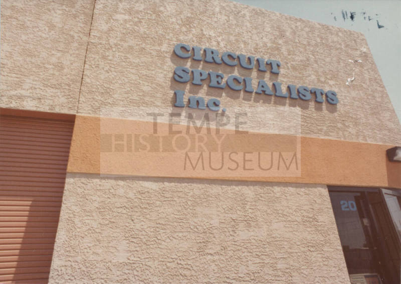 Circuit Specialists Inc. - 738 South Perry Lane - Tempe, Arizona