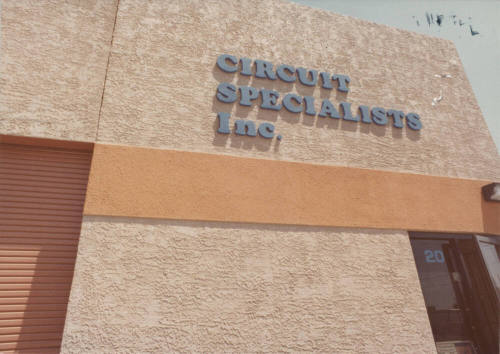 Circuit Specialists Inc. - 738 South Perry Lane - Tempe, Arizona