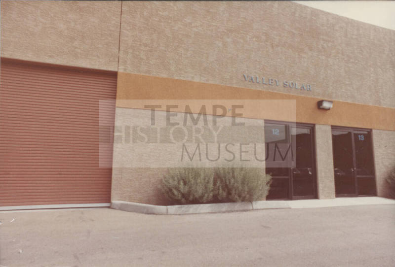 Valley Solar - 738 South Perry Lane - Tempe, Arizona