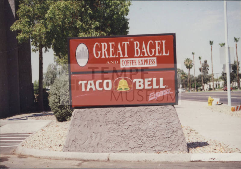 The Great Bagel & Coffee Express Restaurant -808 S. Priest Drive -Tempe, Arizona