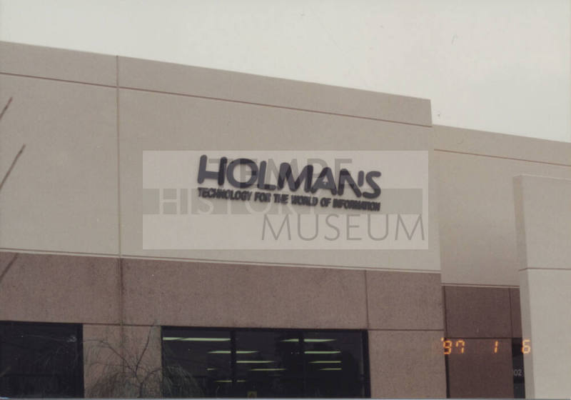 Holman's Incorporated - 1320 South Priest Drive - Tempe, Arizona