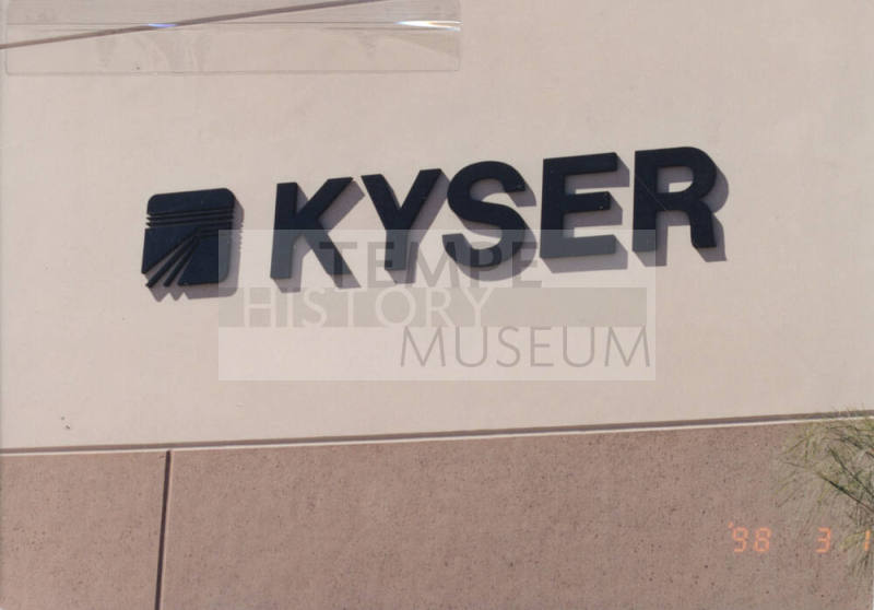 Kyser Company Incorporated - 1320 South Priest Drive - Tempe, Arizona