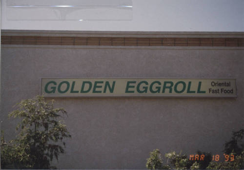 Golden Eggroll Restaurant - 3320 South Priest Drive - Tempe, Arizona