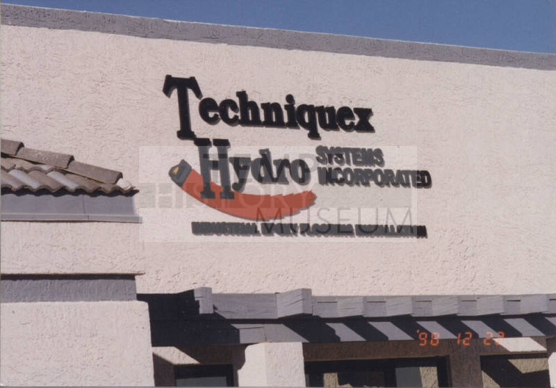 Techniquex Hydro Systems Incorporated - 316 South Price Road - Tempe, Arizona