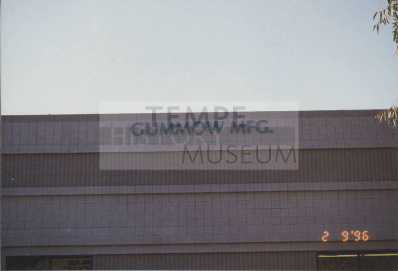 Gummow Manufacturing - 520 S. Price Road - Tempe, Arizona