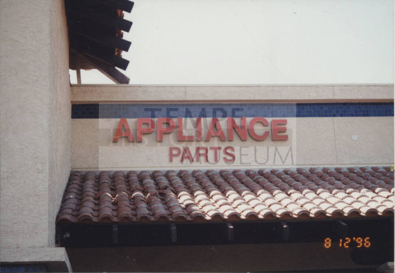 (Appliance Parts) - 3320 S. Price Road - Tempe, Arizona