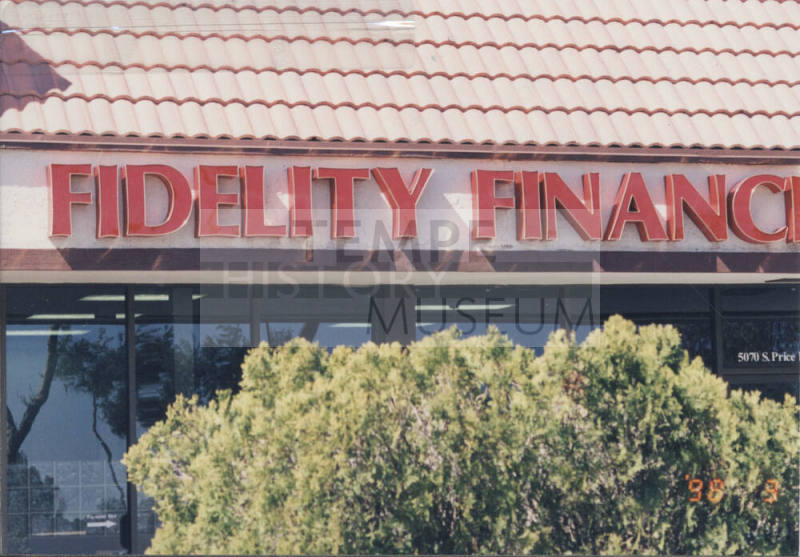 Fidelity Financial Services Incorporated - 5070 South Price Road -Tempe, Arizona