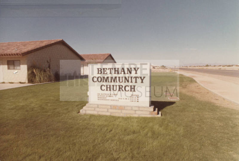 Bethany Community Church - 6240 South Price Road - Tempe, Arizona