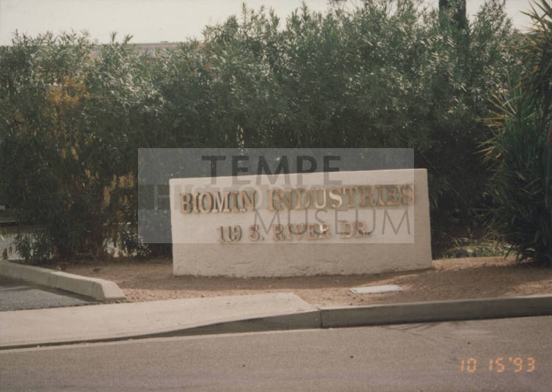Biomin Industries - 119 South River Drive - Tempe, Arizona