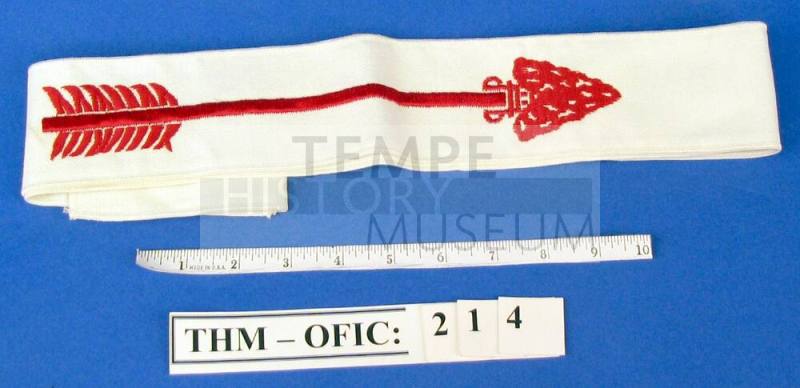 Sash, order of the arrow