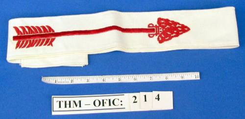 Sash, order of the arrow