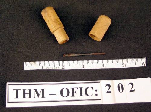 Vial, wooden