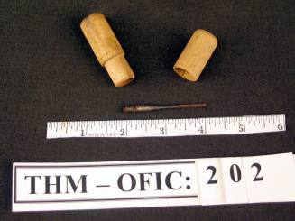 Vial, wooden