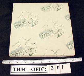 Box, Korrick's handkerchief