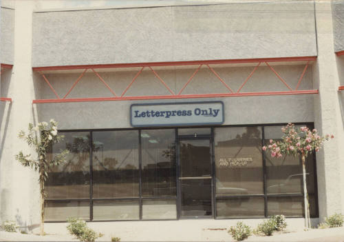 Letter Press Only Incorporated - 519 South Rockford Drive - Tempe, Arizona