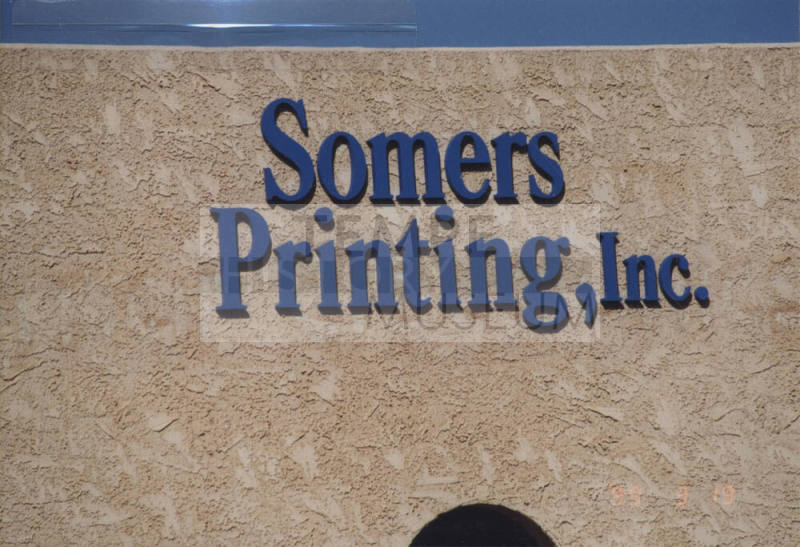Somers Printing, Incorporated - 304 South Rockford Drive - Tempe, Arizona