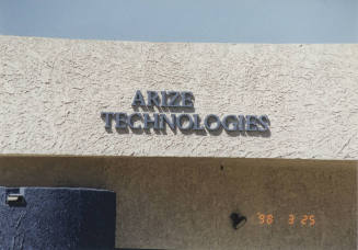 Arize Technologies - 328 South Rockford Drive - Tempe, Arizona