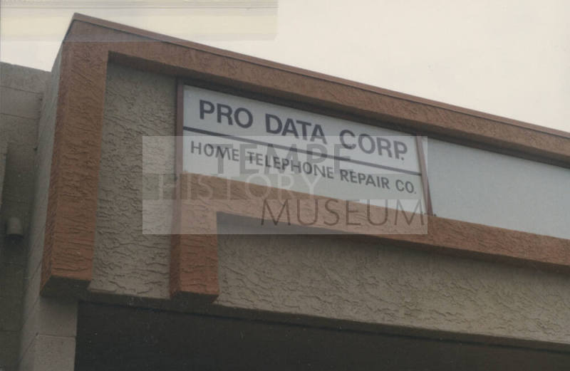 Pro Data Corporation - 501 South Rockford Drive - Tempe, Arizona