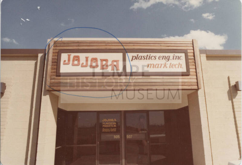 Jojoba  Plantation Products Incorporated - 505 S. Rockford Drive -Tempe, Arizona