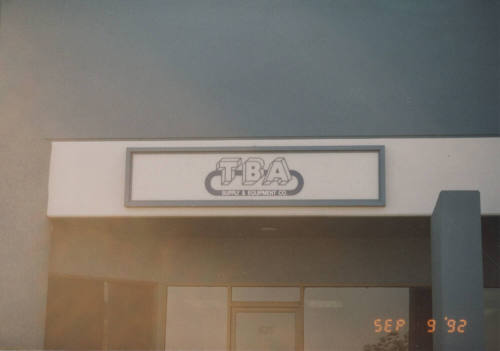 TBA Supply and Equipment Company - 625 South Rockford Drive - Tempe, Arizona