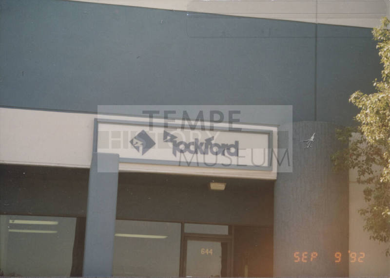 Rockford Incorporated - 644 South Rockford Drive - Tempe, Arizona