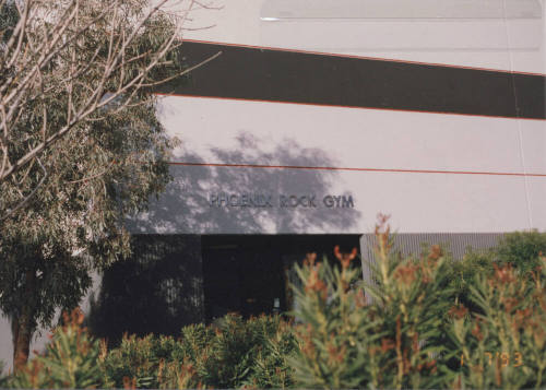 Phoenix Rock Gym - 2180 South Roosevelt Street - Tempe, Arizona
